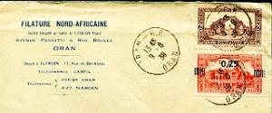 Oran enveloppes pub 652